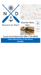 Mobile Screenshot of nauticaldeli.com